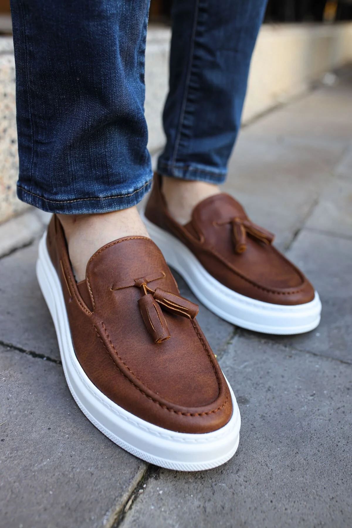 MN127 - CBT Loafer-X Erkek Ayakkabı TABA