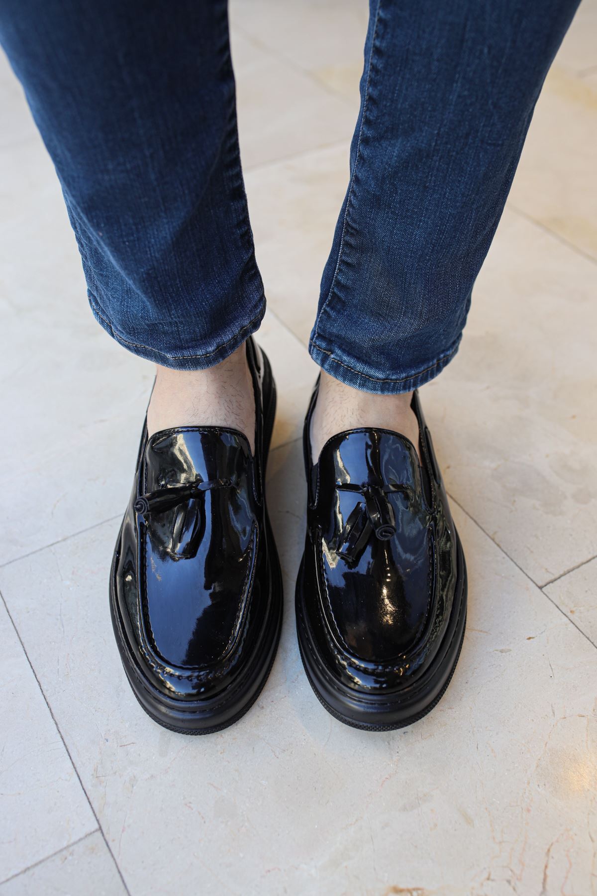 MN127 - RST Loafer-X Erkek Ayakkabı SIYAH