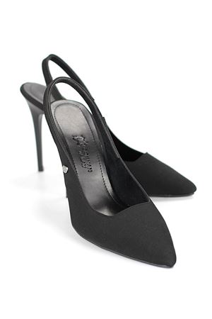 Zerina Siyah Süet Esnek Yumuşak Kaymaz Taban İnce Topuklu (11cm) Kadın Stiletto