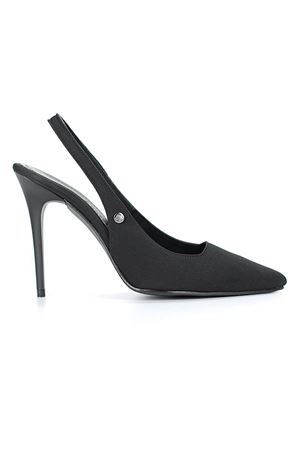 Zerina Siyah Süet Esnek Yumuşak Kaymaz Taban İnce Topuklu (11cm) Kadın Stiletto