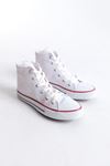 JY0423 AXE Bağcıklı Keten Kumaş Erkek Günlük Sneaker Ayakkabı KBT - Beyaz